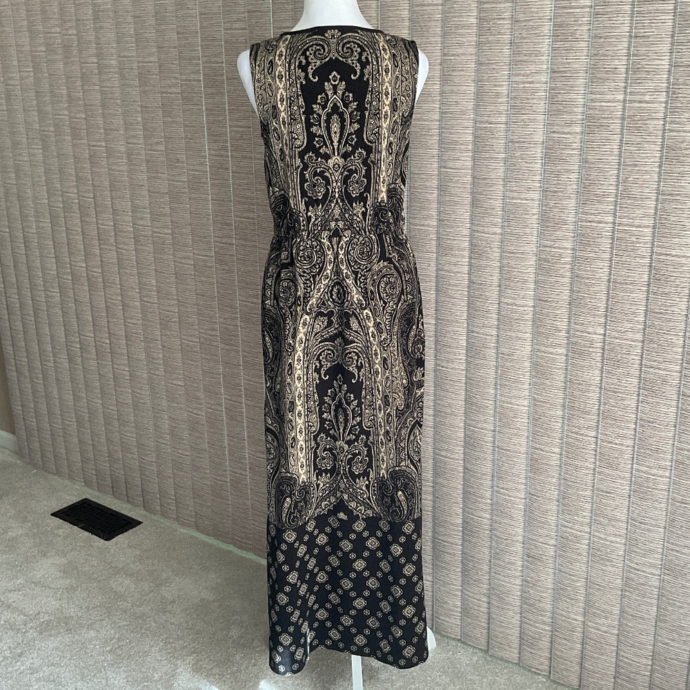 Isaac Mizrahi Print Maxi Dress - Picture 10 of 10